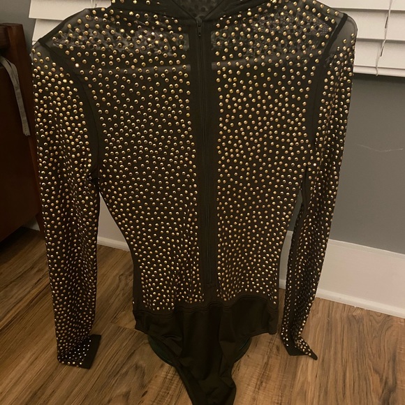 Copper Gears Bodysuit Size Small - Picture 2 of 2